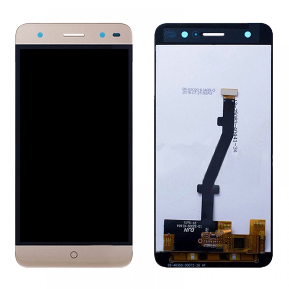 For ZTE Blade V7 Lite LCD Screen and Digitizer Full Assembly(Gold)  ZTE Blade V7 Lite